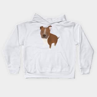 Bull Dog Art Kids Hoodie